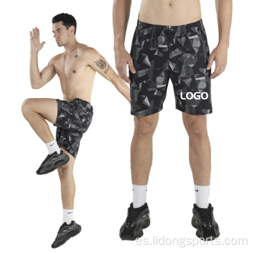 Pantalones cortos de hombre transpirable personalizados pantalones cortos de moda de hombres de verano